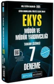 Pegem 2025 MEB EKYS Müdür ve Yardımcılığı 7 Deneme Çözümlü Pegem Akademi Yayınları - 1