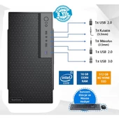 SUNCOM FORCE SC3-146 CORE i5 12400-16GB RAM-512GB SSD-FDOS WIFI - 1
