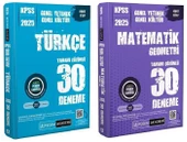 Pegem 2025 KPSS Türkçe+Matematik 60 Deneme 2 li Set Pegem Akademi Yayınları - 1