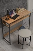 Çalışma Masası  Bilgisayar Laptop Ofis Masası Okul Ev Atlantik Çam - 1