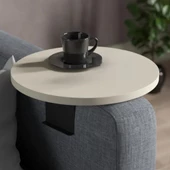 Yan Sehpa Ayarlanabilir Tepsi Dekoratif Modern Tepsi GORDİON - 2