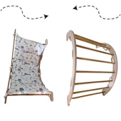 MukoToys Sallanan Çocuk Yatağı, Montessori Çocuk Yatağı - 2