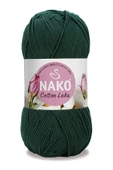 5 Adet Cotton Lüks Yelek Tunik Kazak Bluz Hırka İpi Yünü Koyu Yeşil 97580 - 2