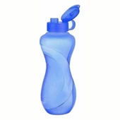 Sporcu Tipi Suluk Pratik 1500ml Kapasiteli Mavi El Matarası - 2