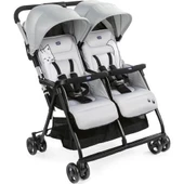 Chicco Ohlala Twin İkiz Bebek Arabası Silver - 1