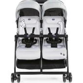 Chicco Ohlala Twin İkiz Bebek Arabası Silver - 2