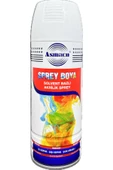 Asmaco Beyaz Akrilik Sprey Boya 400 Ml - 1