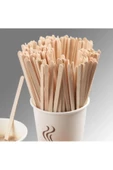 ahşap çay kahve karıştırıcı - 3