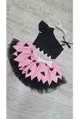 Taş Devri Pembe Çakıl Kostüm Etek Bluz Takım - 5