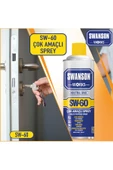Sw-60 Yağlayıcı Pas Sökücü Korozyon Önleyici Çok Amaçlı Sprey 400 ml - Silah Temizleme Spreyi - 2