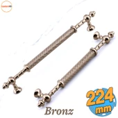 Ladin Metal Kulp 224 mm - 22.4 cm Mobilya Çekmece Mutfak Dolabı Dolap Kulpları Kulpu Kulpları - 1