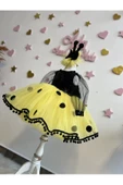 Kız çocuk arı maya kostüm,arı maya elbise,arı maya kabarık elbise thumbnail 8