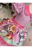 Paw Patrol Kız çocuk tüllü kabarık elbise - 7