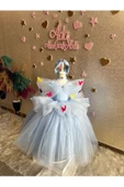 Prenses Cinderella Kostümü, Kız Parti Elbisesi, Cadılar Bayramı Kostümü - 4
