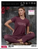 CHARME P-300-612 BAYAN GENÇ MİLAN PİJAMA TAKIMI - 1