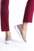 Kadın Hakiki Deri Babet Rahat Hafif Taban Kadın Günlük Rahat Slip-On Ayakkabı thumbnail 3