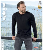 AYDOĞAN 3445 BAY MODAL UZUN KOL PİJAMA TAKIM - 1