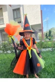 Kız Çocuk Halloween Cadılar Bayramı Kostümü - 5