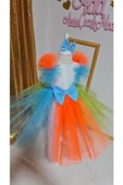 Kız Çocuk Baby Shark Tüllü Tasarım Elbise - 2