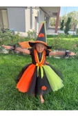 Kız Çocuk Halloween Cadılar Bayramı Kostümü - 1