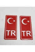 Teknotik Dfm Van Tr Plaka Stıcker 2'li - Türkiye Plaka Stıcker - Türkiye Plakalık - 1