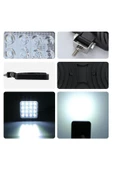 Teknotik Iveco 60.11 uyumlu 16 Led Off Road Çalışma Ve Sis Lambası 48w 12-24v thumbnail 4