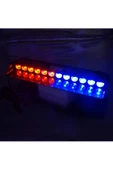 Teknotik Araç Içi Vantuzlu Kırmızı Mavi Çakar Led Lamba 12 Ledli thumbnail 3