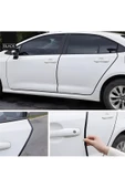 Teknotik Honda Jazz Oto Araç Kapı Koruma Fitili 5metre Parlak Siyah Renk - 2