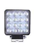 Teknotik Off Road Gündüz Farı 16 Led Kare Çalışma Lambası 48 Watt - 1