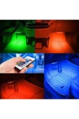 Teknotik Araç Içi Ayak Altı Led Sese Duyarlı Rgb 12 Led Kumandalı - 2