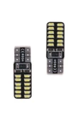 Teknotik T10 Dipsiz W5w 24 Led Beyaz Park Ampulü 2adet Güçlü Işık - 1