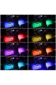 Teknotik Ayak Altı Üniversal Kumandalı 12 Ledli Sese Duyarlı Araç Içi Neon Led Aydınlatma - 3