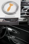 Teknotik Renault 19 Krom Fitilli Araç Içi Ip Şerit Nikelajlı 5 Metre - 1