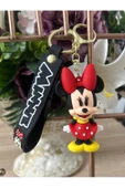 Teknotik 3D Minnie Ve Mickey Mouse Çift Anahtarlık Büyük Boy Ve Çanta Aksesuarı 2 adet - 3
