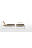 ReMa-design Ahşap Palmiye Karyola - 5