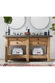 ReMa-design Ahşap Savarona Banyo Dolabı - 1
