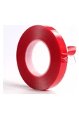 Teknotik Akrilik Şeffaf Silikonlu Çift Taraflı Bant 10 mm X 5 m - 1