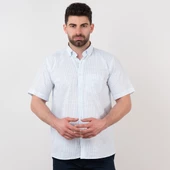 MUGİ CEPLİ RAHAT KESİM ÇİZGİLİ KISA KOL ERKEK GÖMLEK thumbnail 6