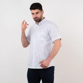 MUGİ CEPLİ RAHAT KESİM ÇİZGİLİ KISA KOL ERKEK GÖMLEK thumbnail 11