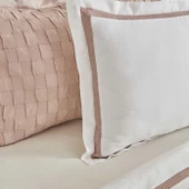 Karaca Home White Collection Bride Carina 80 Tel %100 Pamuk 8 Parça Evlilik Paketi Pudra - 8