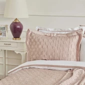 Karaca Home White Collection Bride Carina 80 Tel %100 Pamuk 8 Parça Evlilik Paketi Pudra - 4