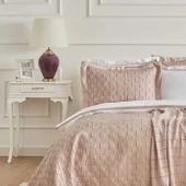 Karaca Home White Collection Bride Carina 80 Tel %100 Pamuk 8 Parça Evlilik Paketi Pudra - 3