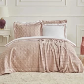 Karaca Home White Collection Bride Carina 80 Tel %100 Pamuk 8 Parça Evlilik Paketi Pudra - 1