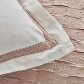 Karaca Home White Collection Bride Carina 80 Tel %100 Pamuk 8 Parça Evlilik Paketi Pudra - 7