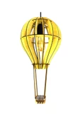 hü ma tasarım ve aksesuarÇocuk Genç Odası Için Doğal Ahşap Mdf 3d Puzzle Lazer Kesim Uçan Balon Avize - 1