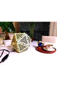 hü ma tasarım ve aksesuarSalon Ve Yatak Odası Için Kartopu Doğal Ahşap Mdf 3d Puzzle Abajur - Masa / Gece Lambası - 3