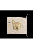 hü ma tasarım ve aksesuarKelb Köpek Kafası Doğal Ahşap Lazer Kesim Rustik Salon Aplik Duvar Dekoru 3D Tablo Pano (Peri LEDli) - 3