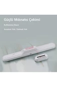 hü ma tasarım ve aksesuarMutfak Tezgah Dolap İçin Şarjlı Led Işık Usb Şarjlı Kablosuz Mıknatıslı Led Lamba 3 Farklı Işık Renk - 4