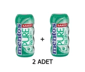 Mentos Pure Fresh Yeşil Nane Aromalı Sakız - Şekersiz(Tatlandırıcılı) 30g (2 ADET) - 2