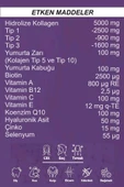 Powder Collagen 300g, 5 Tip Toz Kolajen 10.000mg X 30 Şase & Multivitamin Çilek Aromalı - 4
